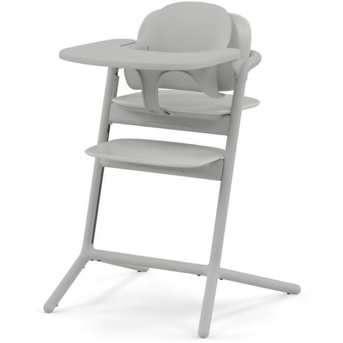 CYBEX - Trona convertible - Pack 3 en 1 - LEMO 2 - Azul - Altura y profundidad ajustables - Incluye juego para bebé