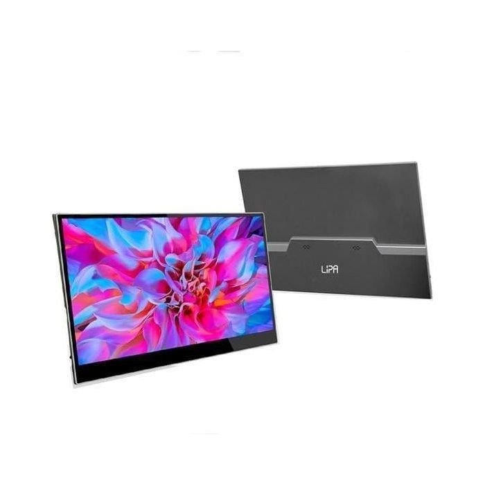 Monitor portátil - Lipa - AX-60T - Ultra HD 4K - Tela sensível ao toque - 15,6 polegadas