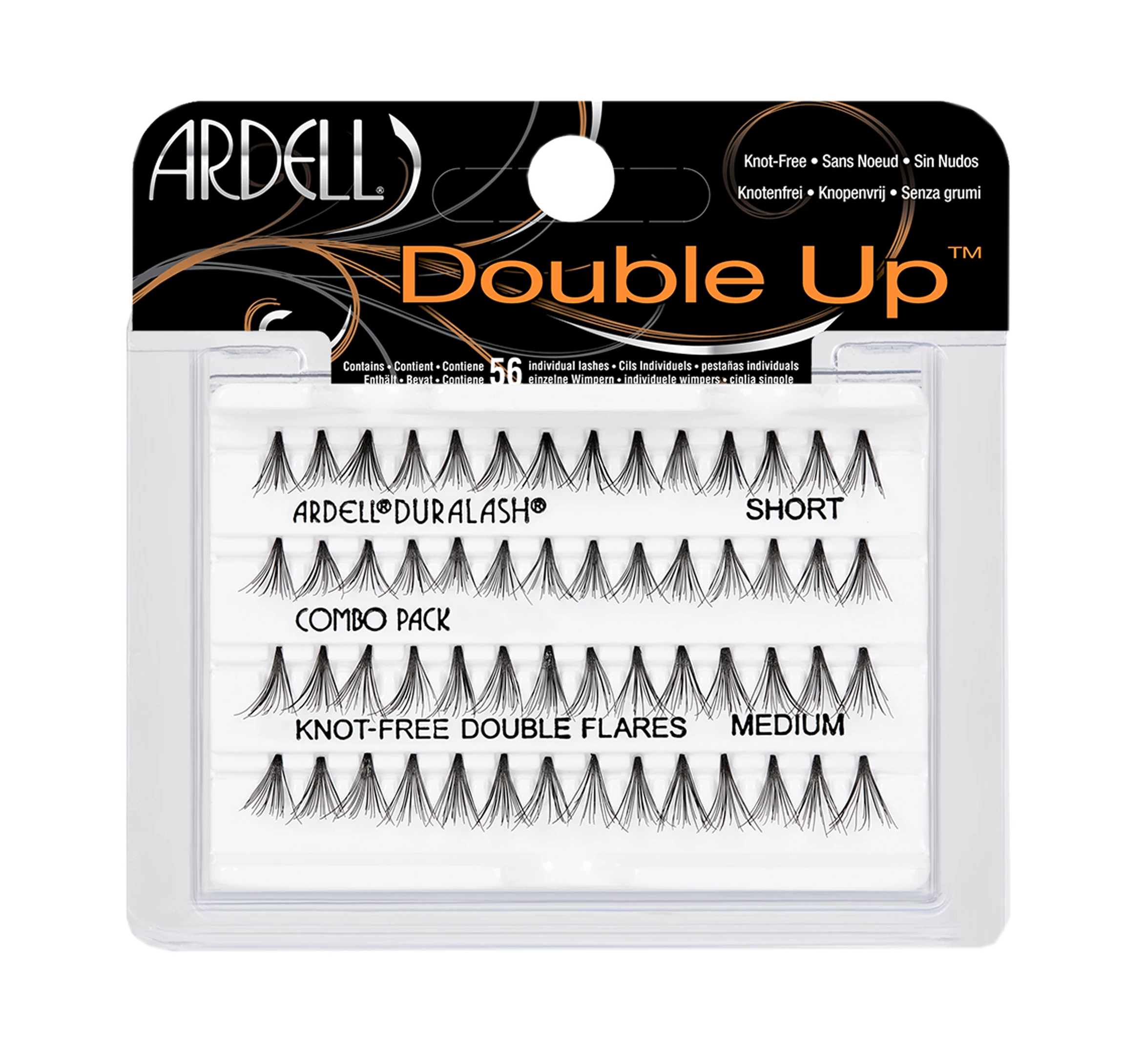 Pachet combinat Double Up Individuals fără noduri - Ardell