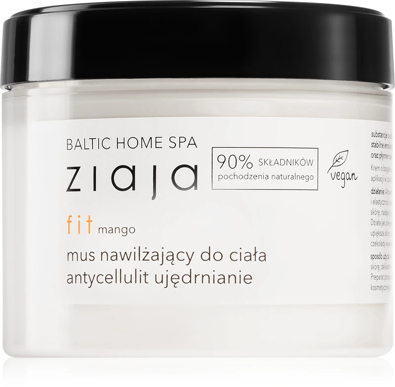 Ziaja Baltic Home Spa Wellness Fit drėkinamosios kūno putos