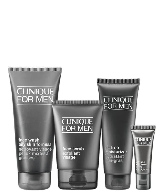 Clinique Great Skin For Him Zestaw prezentowy do skóry mieszanej i tłustej