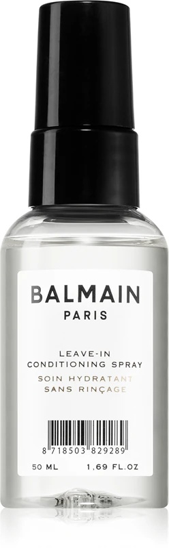 „Balmain Hair Couture“ nenuplaunamas kondicionierius purškiamas kelioninis rinkinys
