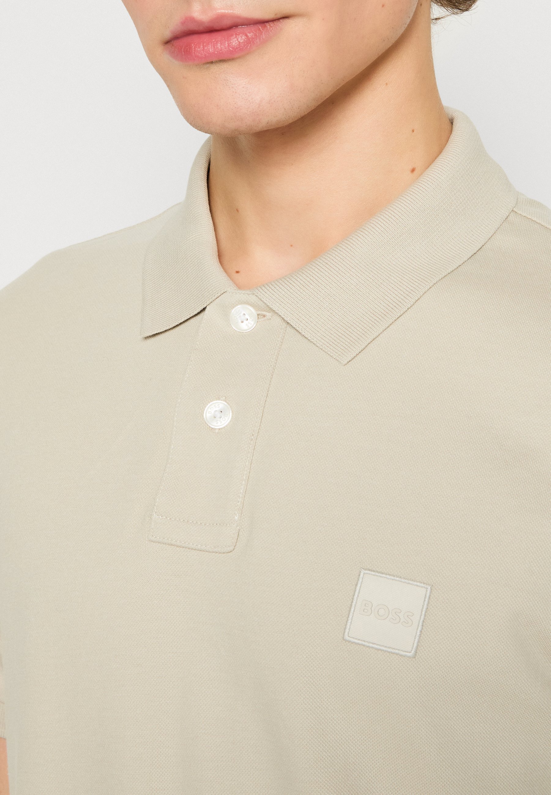 BOSS PASSENGER - Poloshirt - lichtbeige
