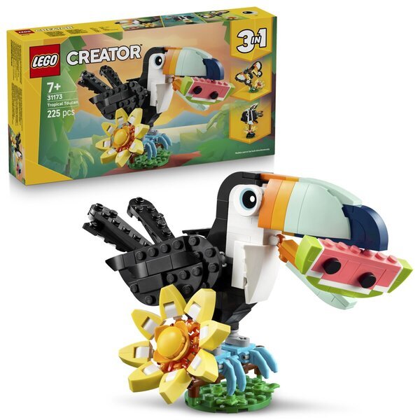 LEGO Creator 31173 Divje živali 3 v 1: Tropski tukan