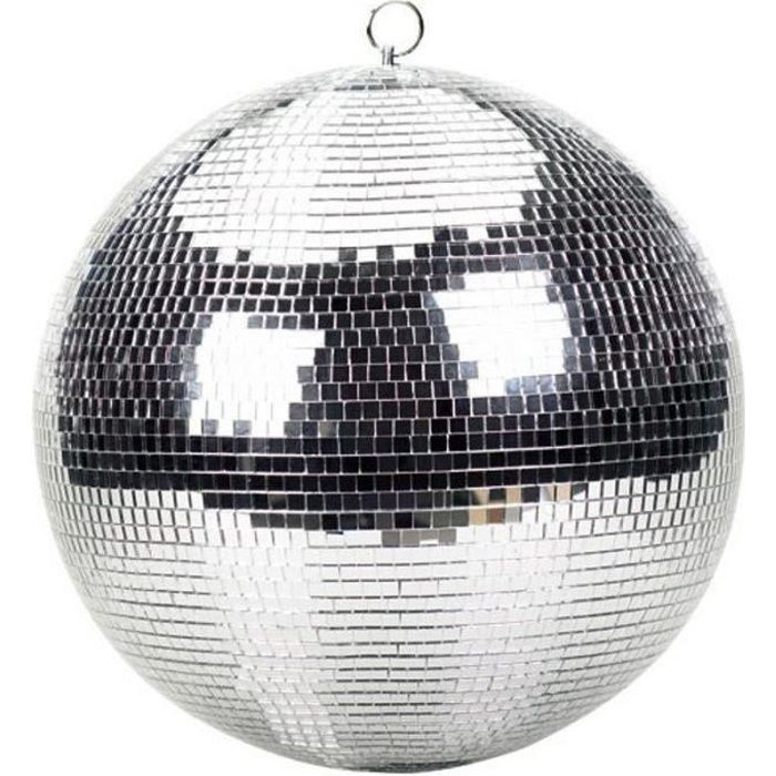 Bola de espelhos BeamZ de 30 cm, bola de discoteca, efeito de luz de DJ, bola de discoteca