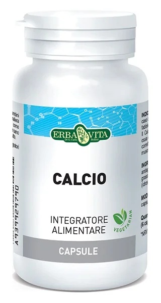 ERBA VITA Complément de calcium Erba Vita pour les os et les dents 60 capsules Soutien en cas de besoins accrus ou de réduction de l'apport