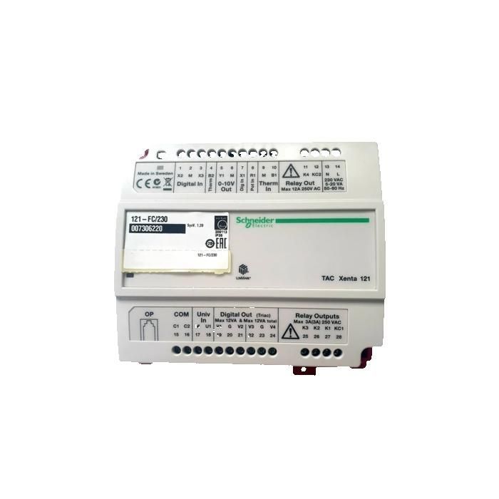 Schneider Electric TAC Xenta 121-FC – Regolatore programmabile per unità fan coil