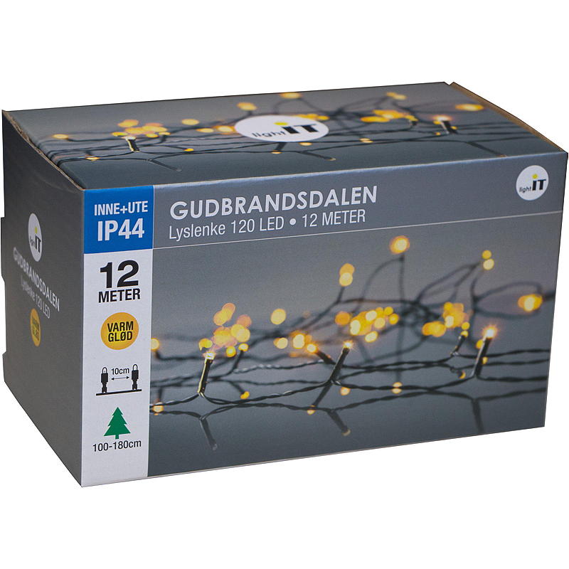 Luci decorative per la casa 120 LED Luce calda, Gudbrandsdalen
