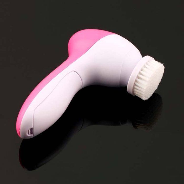 5-in-1 elektrische gezichtsreinigingsborstel, waterdichte elektrische beautyborstel, gezichtsreinigingsapparaat, geschikt voor alle huidtypen