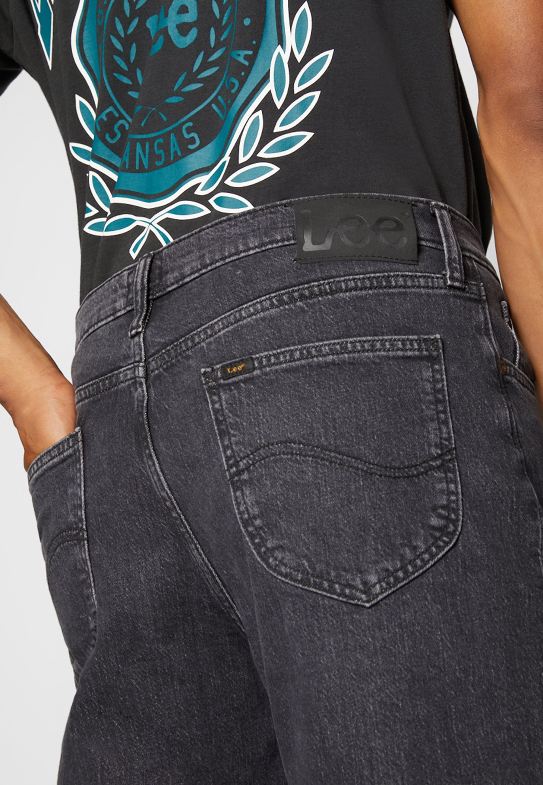 Lee WEST - Jeans coupe décontractée - rock