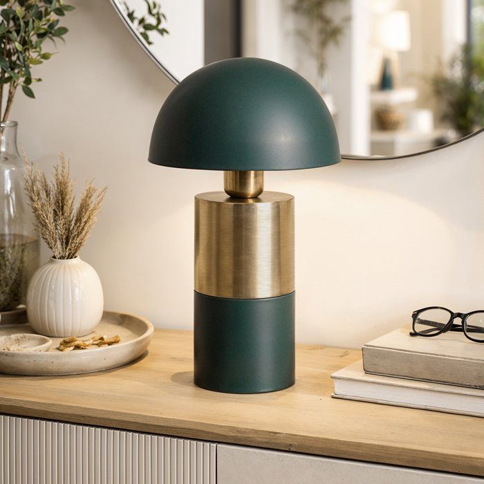 Lampe à Poser Métal Tanev Lis Beige
