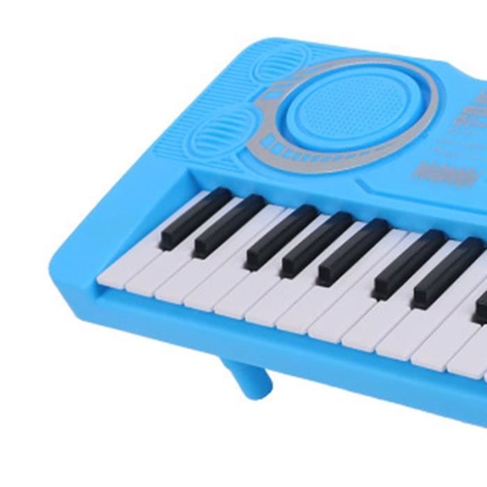 Teclado de piano infantil - DILWE - 37 teclas - Compacto y portátil - Educativo - Multifuncional