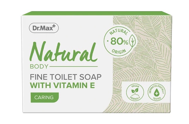 DR. MAX Dr.Max Natürliche, sanfte Toilettenseife mit Vitamin E 90 g Sanfte Intimseife mit Vitamin E