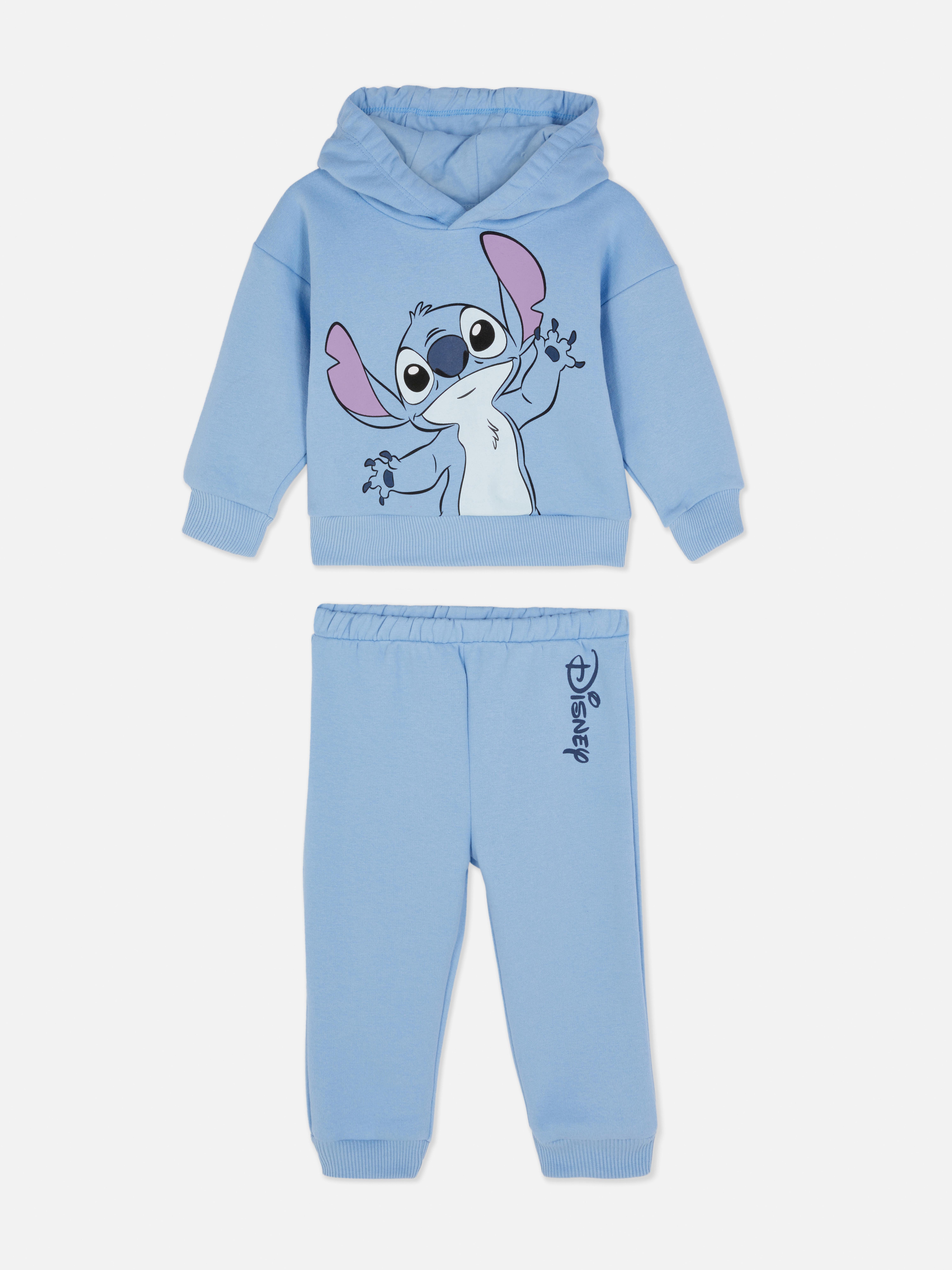 Összeillő kapucnis pulóver és melegítőnadrág Disney Stitch Matching Stitch szett kapucnis pulóverrel és hozzá illő melegítőnadrággal