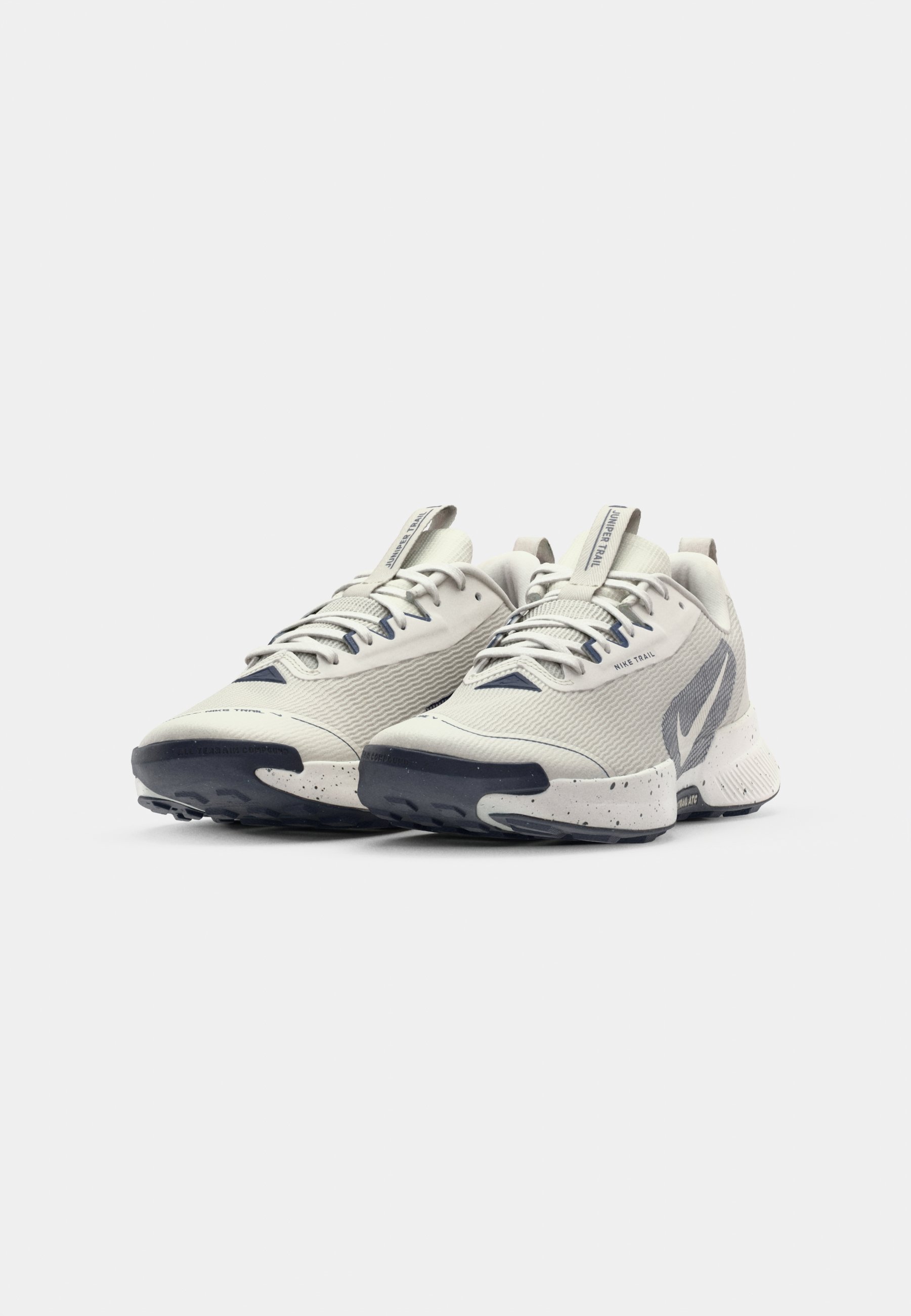 Nike Performance JUNIPER 3 - Scarpe da trail running - avorio chiaro/blu notte/bianco vetta
