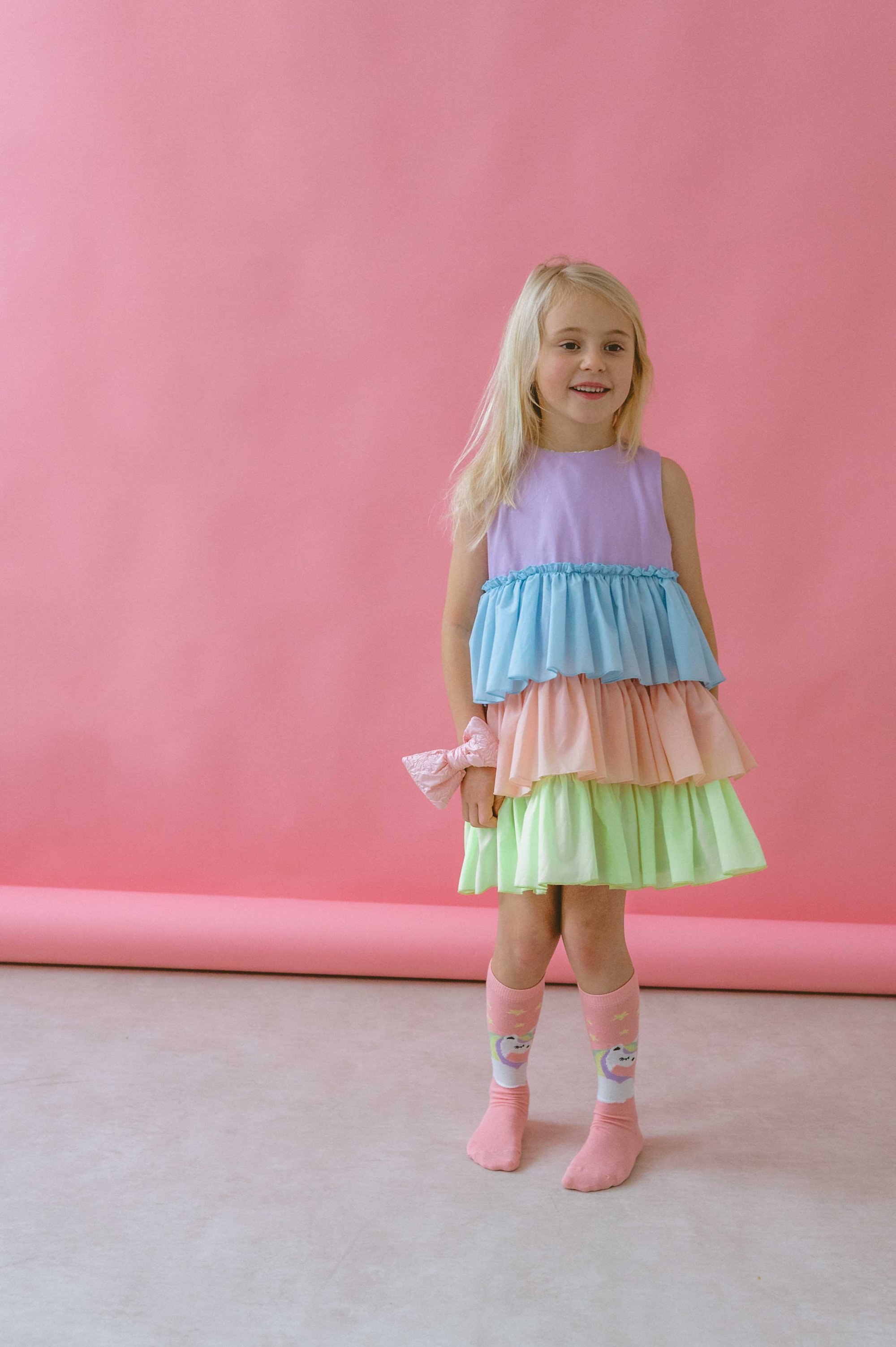 WAUW CAPOW ROSALEE RAINBOW DRESS - Abito da giorno - multicolore