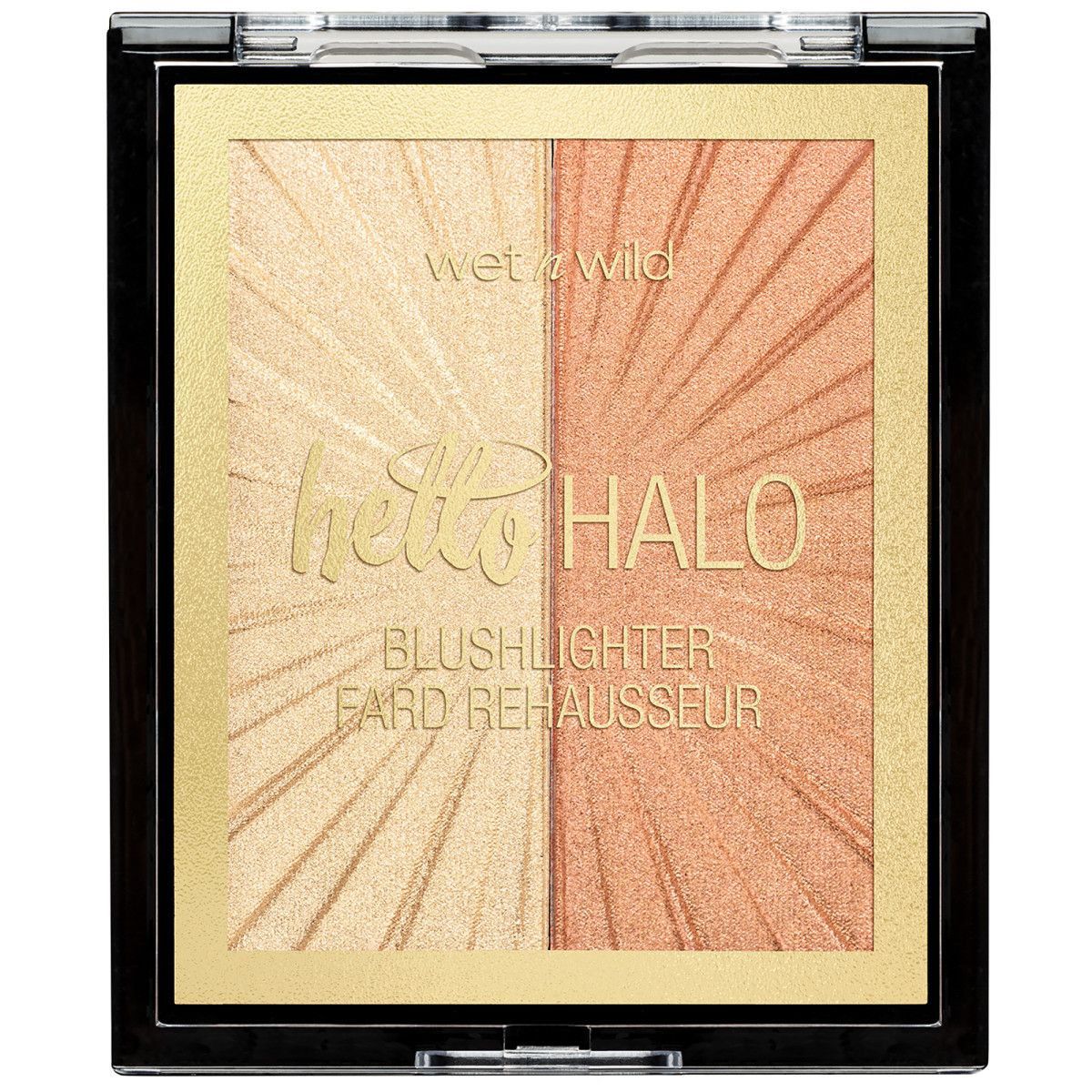 „MegaGlo Blushlighter Duo“ skaistalai ir highlighter Skaistalai