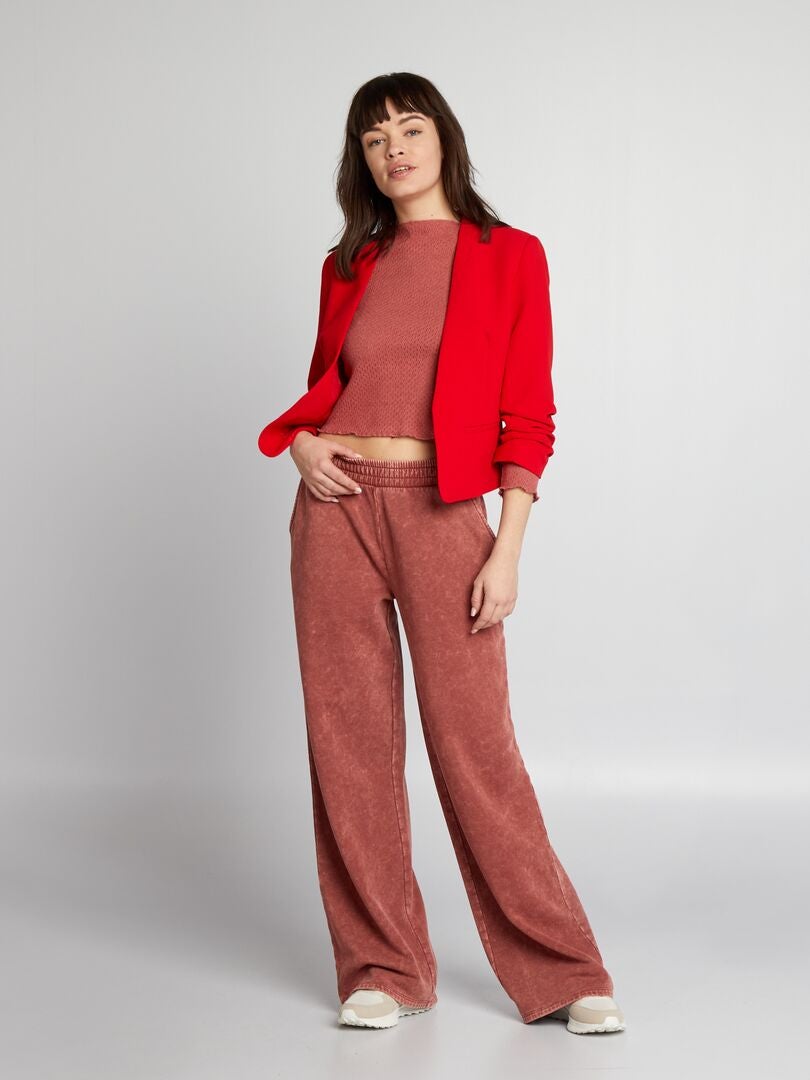 Kurzer Blazer - ROT