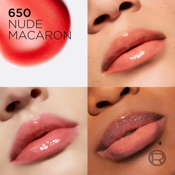 L'Oréal Paris Plump Ambition -huuliöljy 650 Nude Macaron