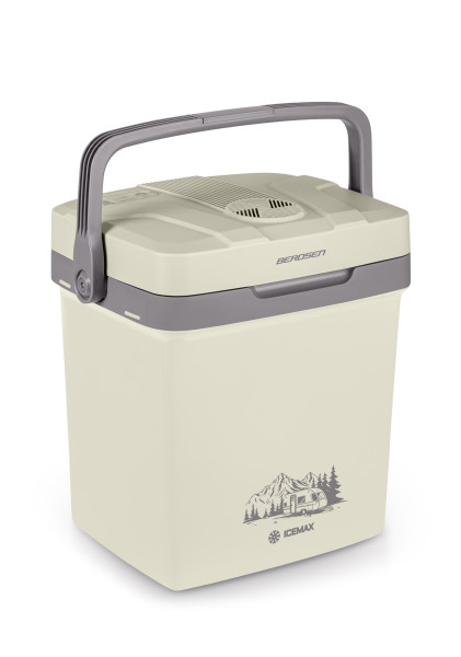 Lodówka turystyczna samochodowa 12V/230V USB Berdsen 26l funkcja grzania