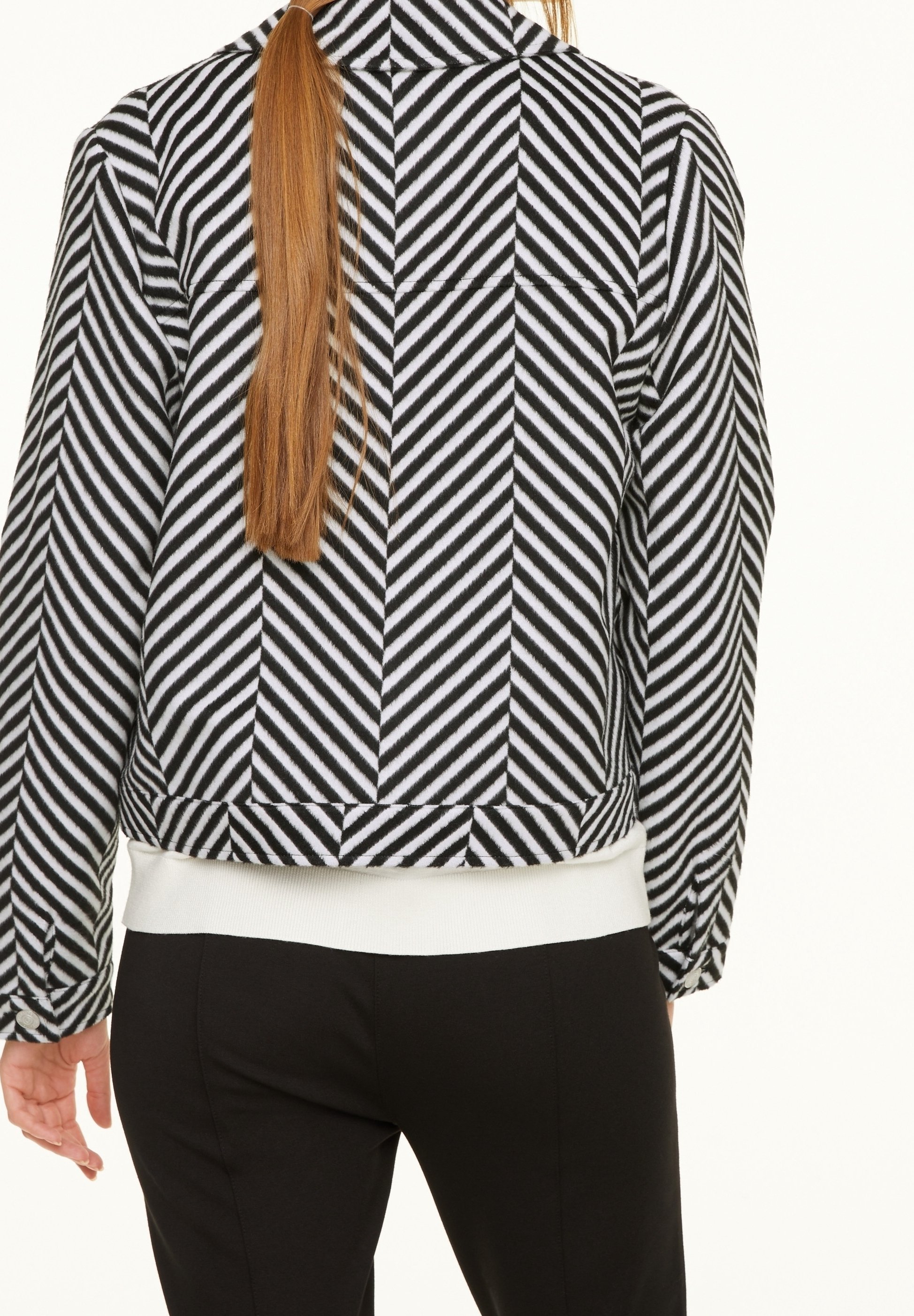 comma casual identity Lett jakke - offwhite