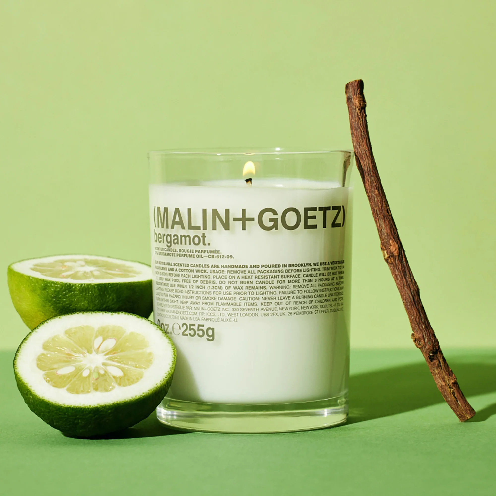 Candles Bergamot Candle - Candela Profumata