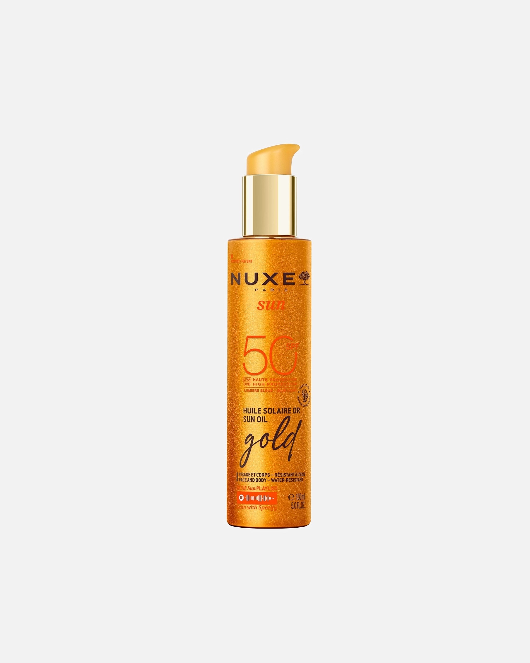 NUXE saules aerosols, saules eļļa, SPF 50 - 150 ml