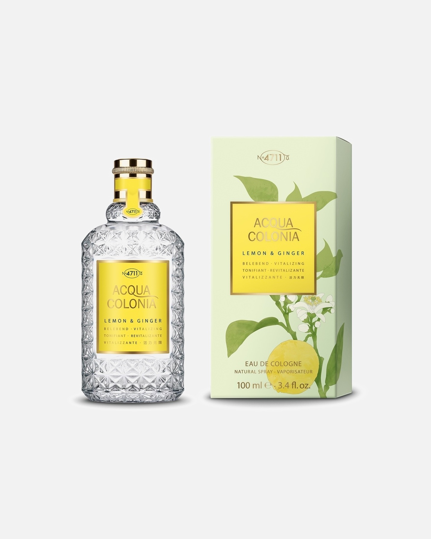 4711 Acqua Colonia Eau de Cologne Lemon & Ginger Citrina ir imbieras – 50 ml