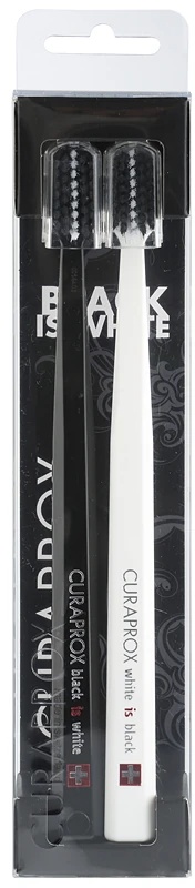 Curaprox 540 Black is White ултра меке четкице за зубе