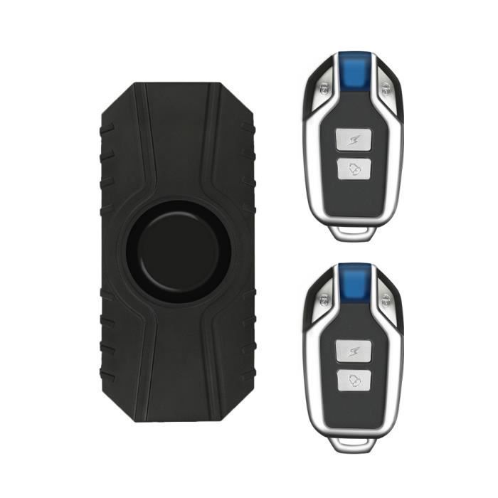 Alarma antirrobo inalámbrica para bicicletas y patinetes - Marca MIOLOE - Negra