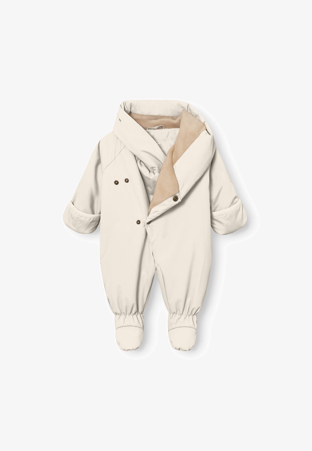 MINI A TURE MATFIANNA WINTER PRAMSUIT UNISEX - Tuta da neve - crema angora