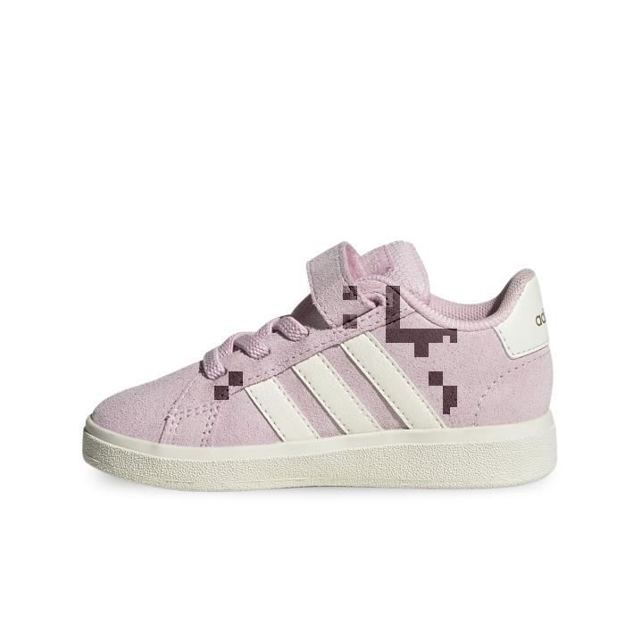 Zapatillas Adidas Grand Court 00S El I para bebé y niño pequeño, color rosa JR0781