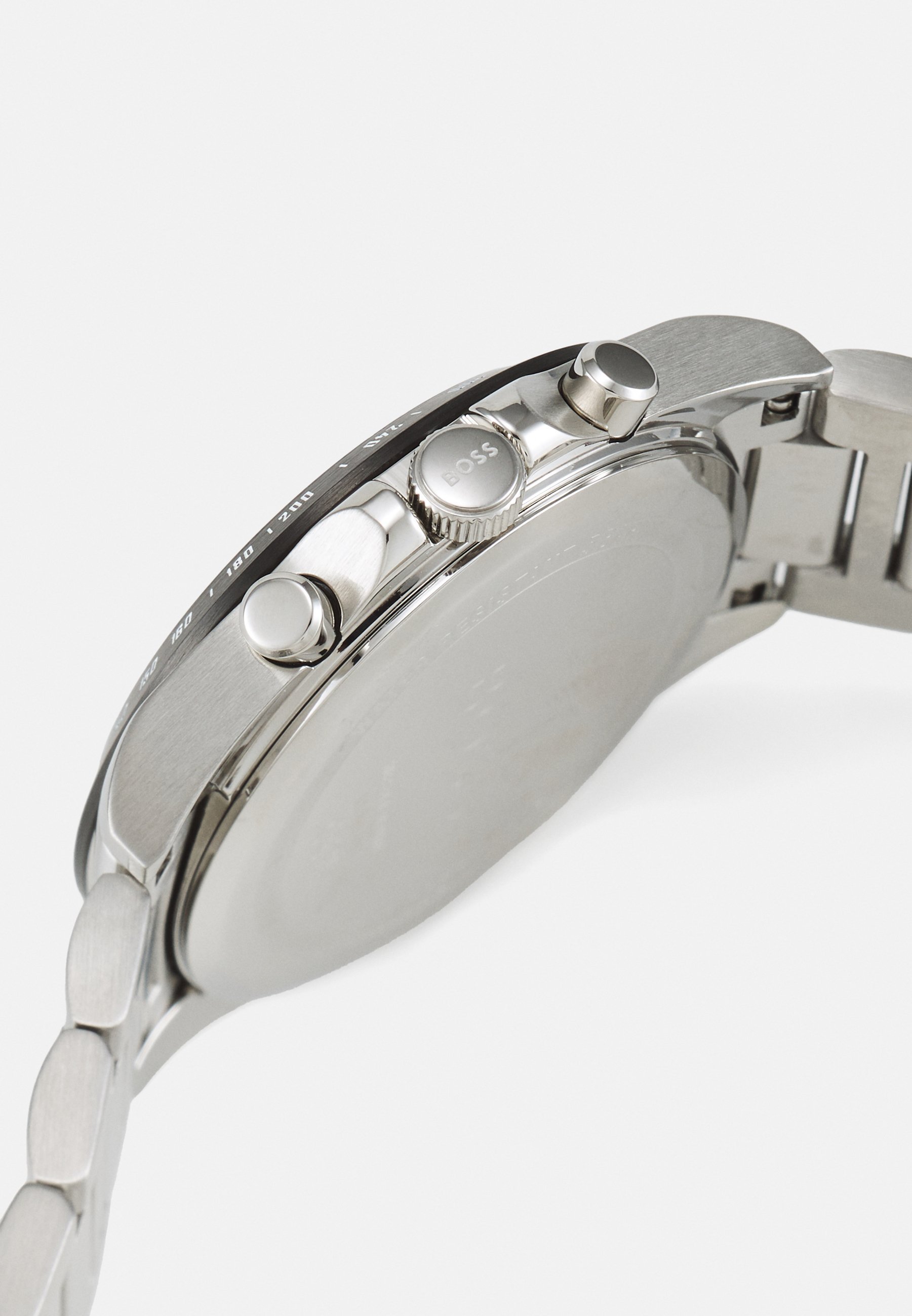 BOSS STRIKE - Chronograafhorloge - zilverkleurig/zwart
