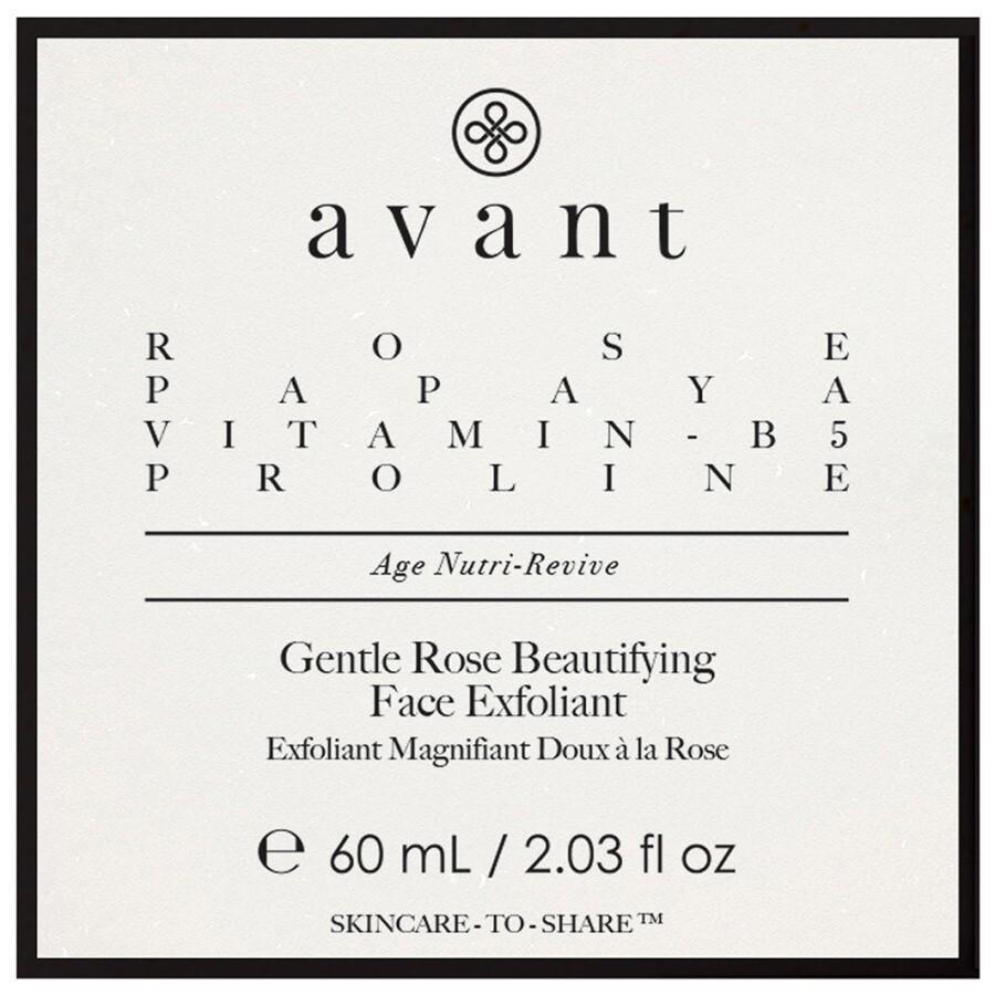„Avant Skincare Age Nutri-Revive“ švelnus rožių grožio veido šveitiklis – 60 ml