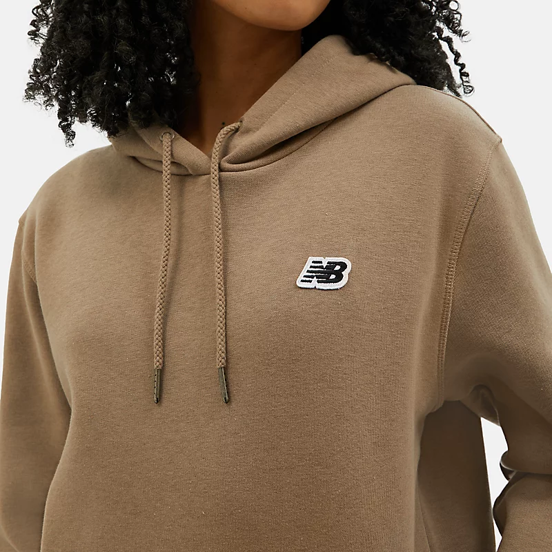 Moletom feminino NB com logo pequeno - COGUMELO
