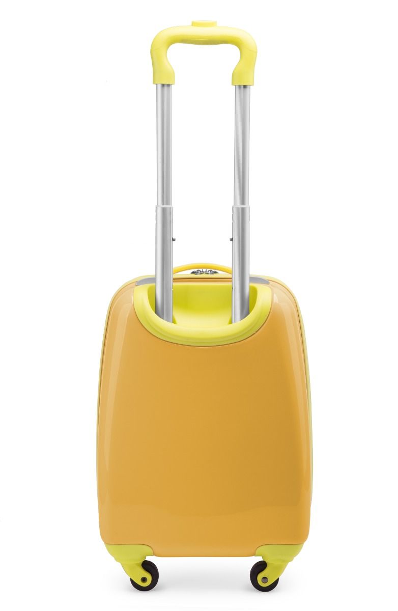 Für Kinder – Kindergepäck + reflektierende Feenaufkleber, Kinderkoffer, Hartschalenkoffer für Kinder, Handgepäck, 24 Liter