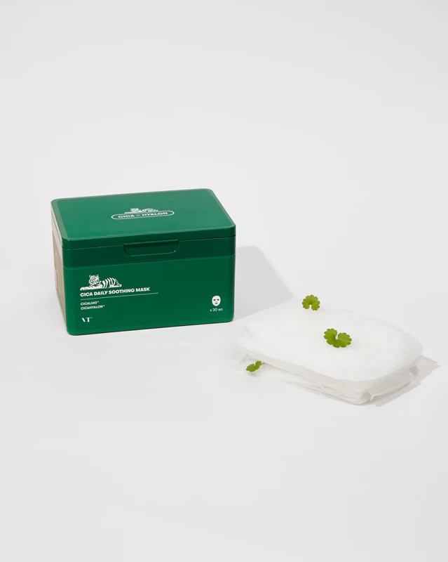 VT Cosmetics Cica Daily Soothing Mask Интензивно хидратантна маска за лице са смирујућим ефектом
