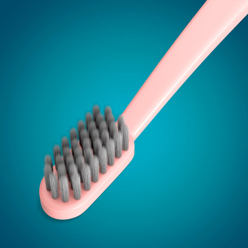 Escova de dentes MEDIBLANC Super Macia com cerdas prateadas