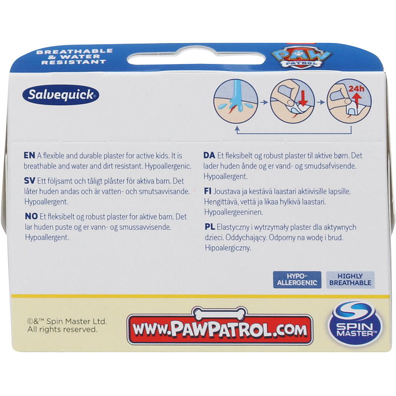 Salvequick Salvequick 20 stk. Paw Patrol