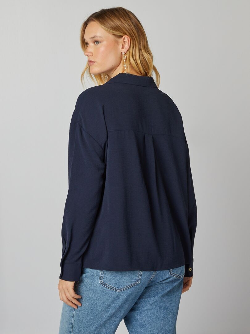 Camisa macia - AZUL