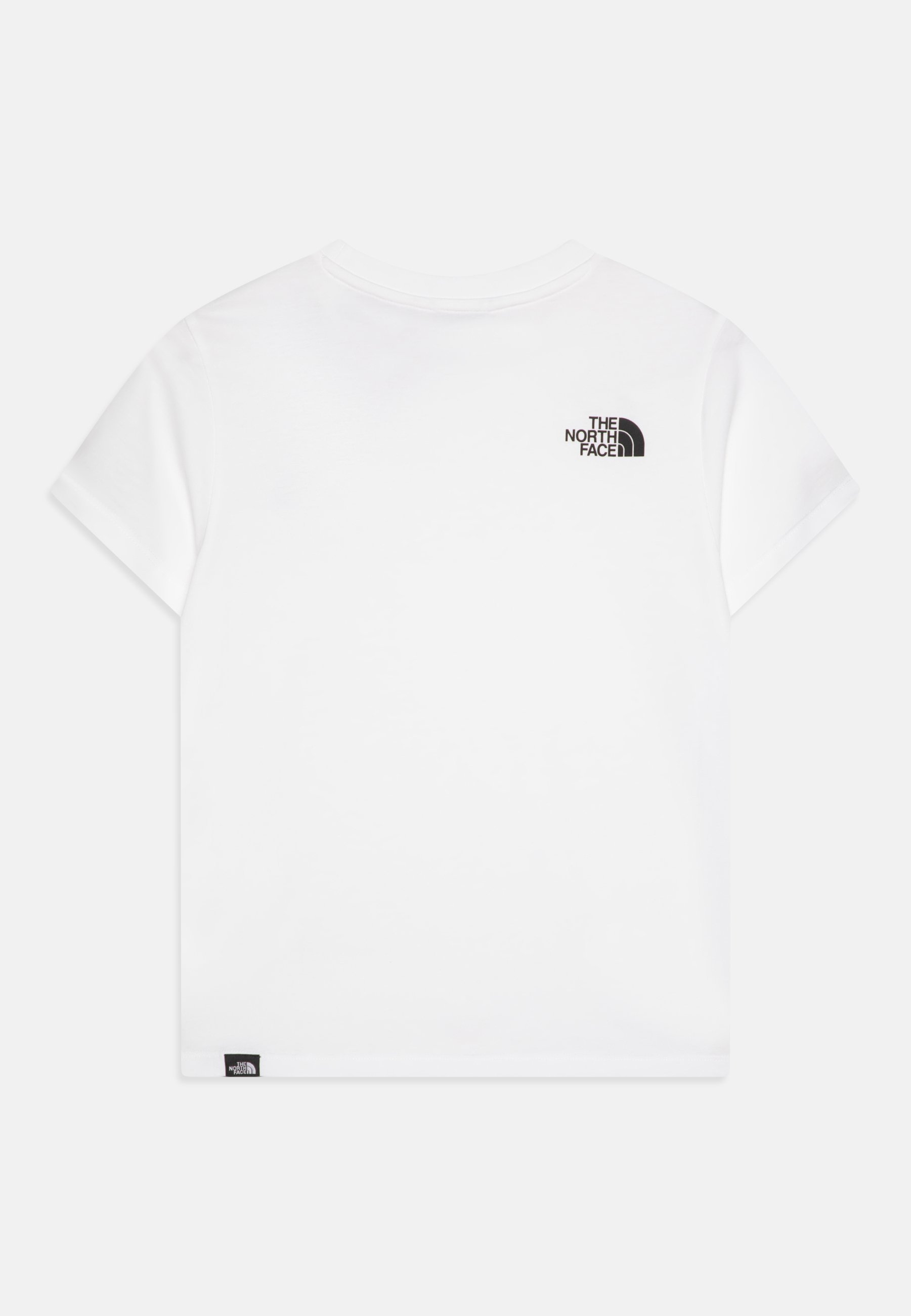 The North Face TEEN SIMPLE DOME REGULAR TEE - T-shirt met print - wit