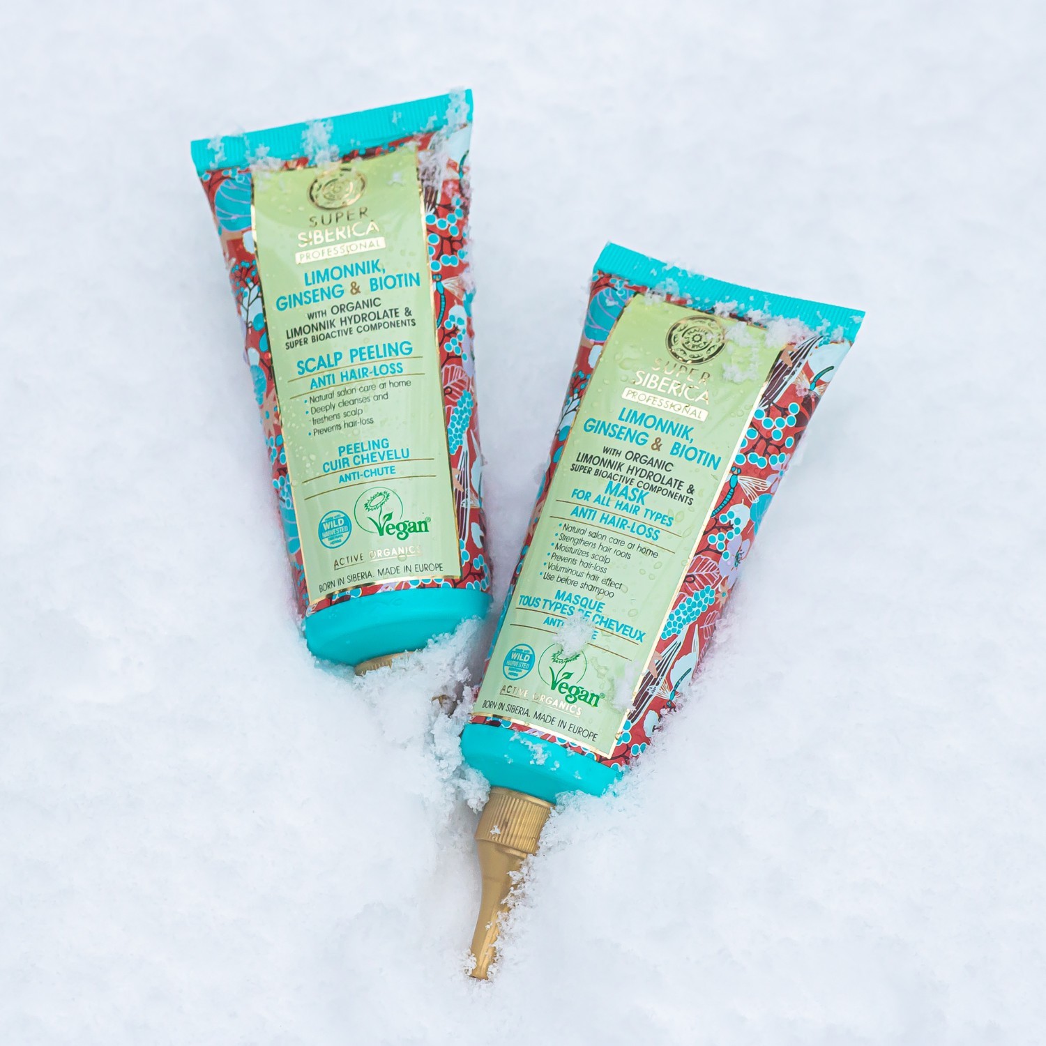 Natura Siberica Masque capillaire Schisandra et Ginseng tous types de cheveux