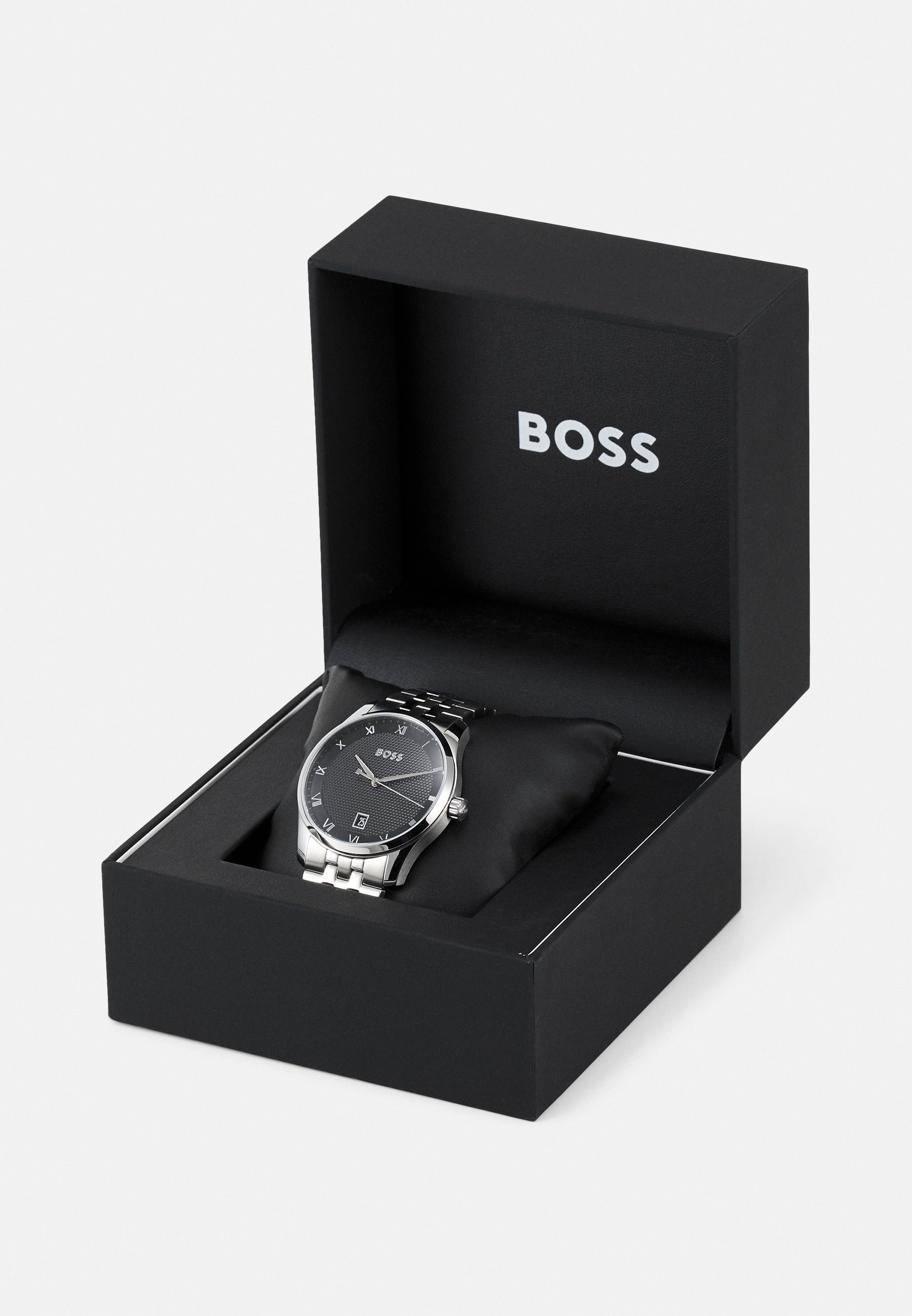 BOSS PRINCIPLE - Hodinky - stříbrná/černá