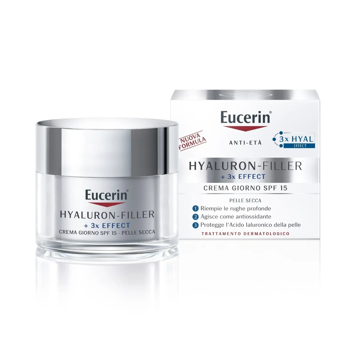 EUCERIN Eucerin Hyaluron Filler dienas krēms 50 ml Pretnovecošanās līdzeklis