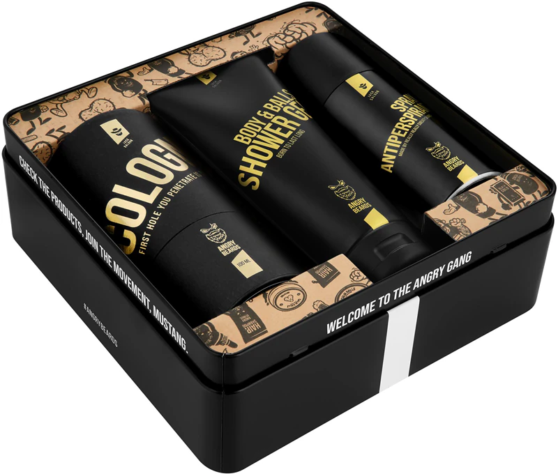 Angry Beards Legendary Jask Saloon Set Heren Cadeauset