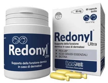 INNOVET Redonyl Ultra 50 mg Chiens Chats 60 capsules Complément alimentaire pour la dermatose