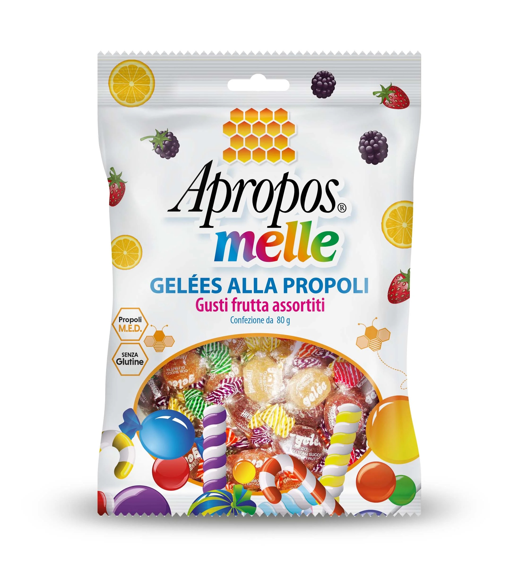 APROPOS Apropos Melle Gelees met propolis 80 g Fruitsmaak