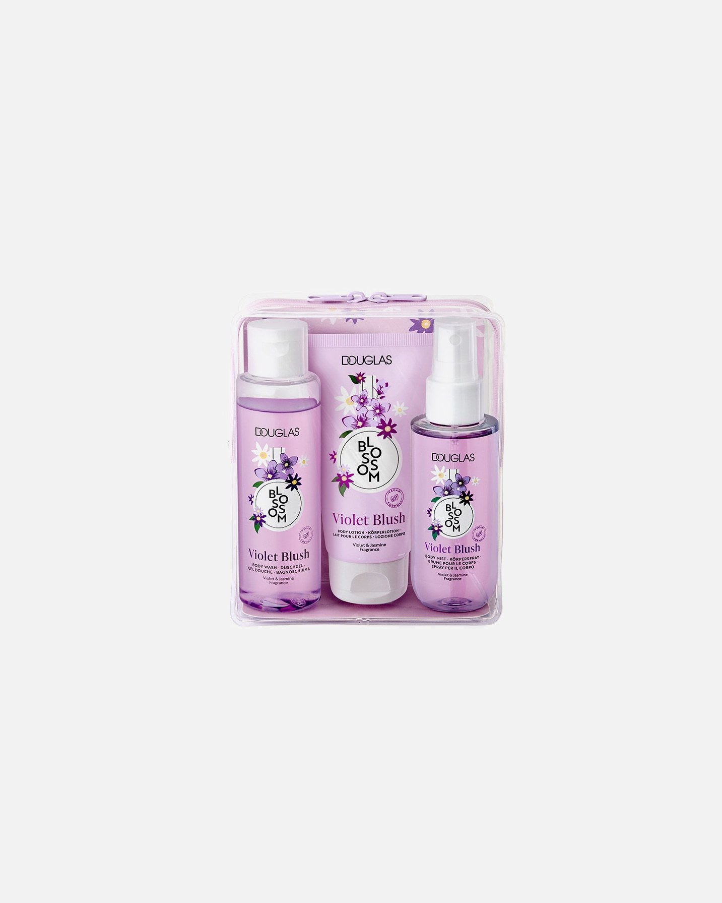 Douglas Collection Set za njegu tijela Blossom Violet Blush Putni set - 1 komad