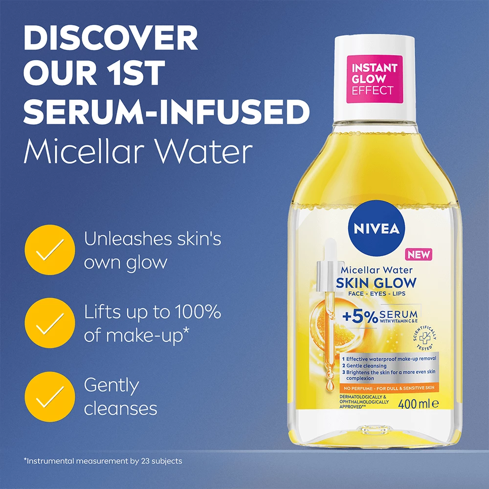 Apă Micelară Skin Glow 400 ml - NIVEA