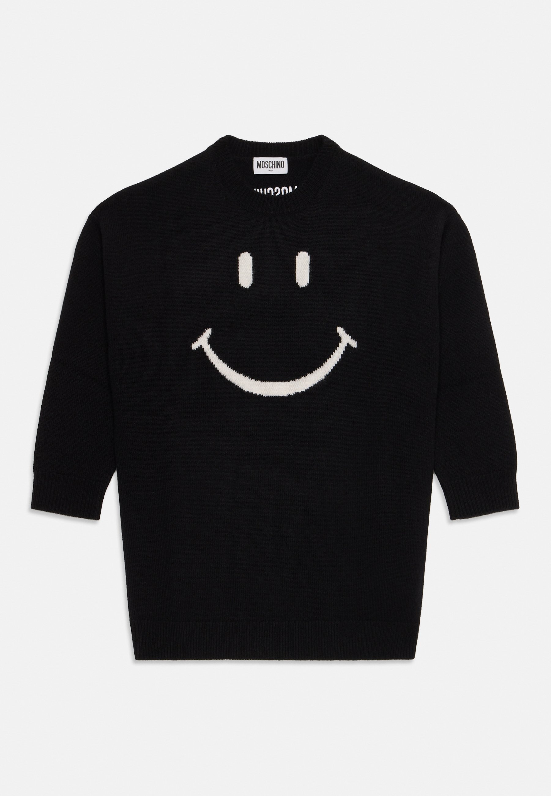 MOSCHINO GEBREIDE JURK - Truijurk - nero